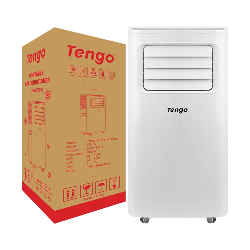 TENGO TG-1A New duct air conditioner system clip electric fan air conditioner with remote control