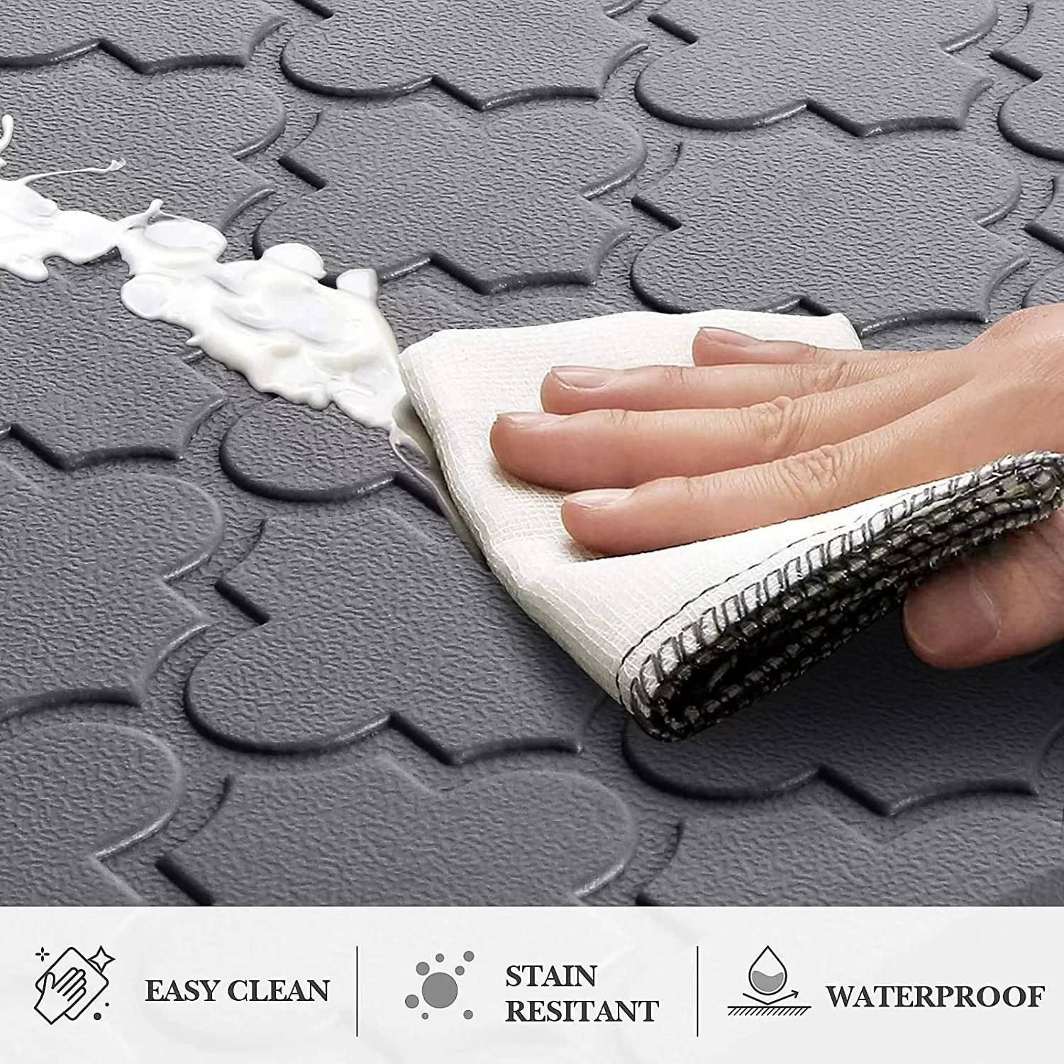 New comfort cushioned anti-fatigue PVC kitchen mats waterproof floor mat non skid kitchen mats and rugs