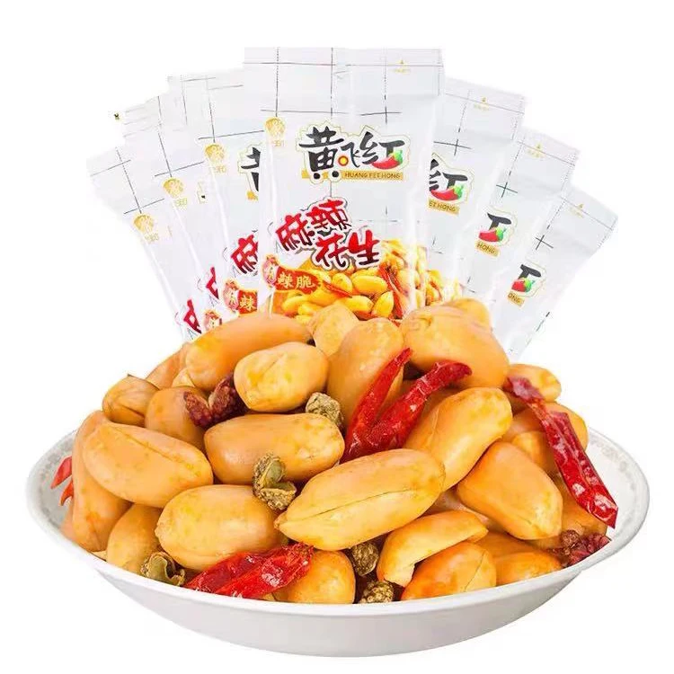 Оптовая продажа, ароматизированный арахис, острый арахис, китайские острые закуски, Перекус Чили, закуски, соленый арахис