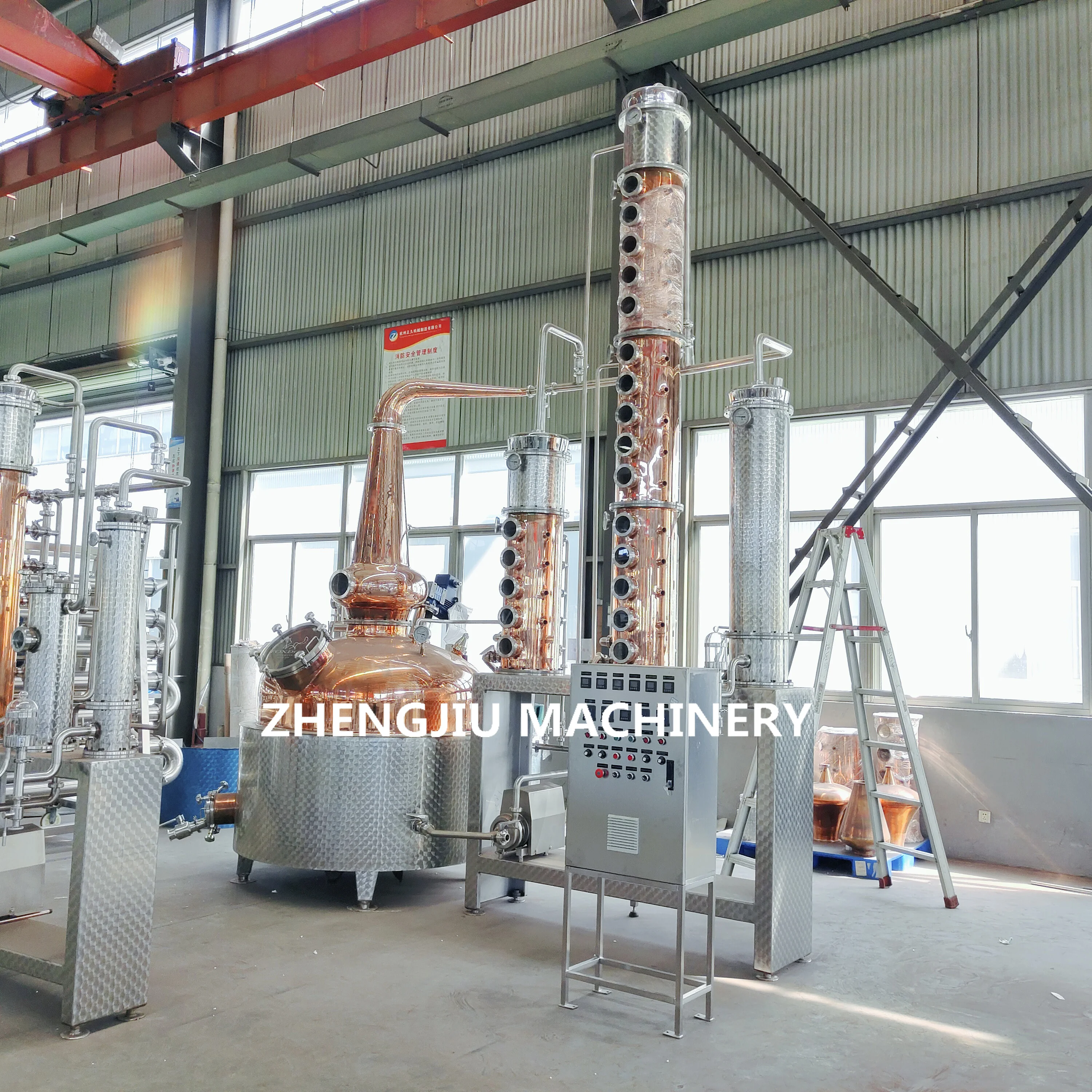 whisky distillation equipment copper distiller vodka distillery for sale