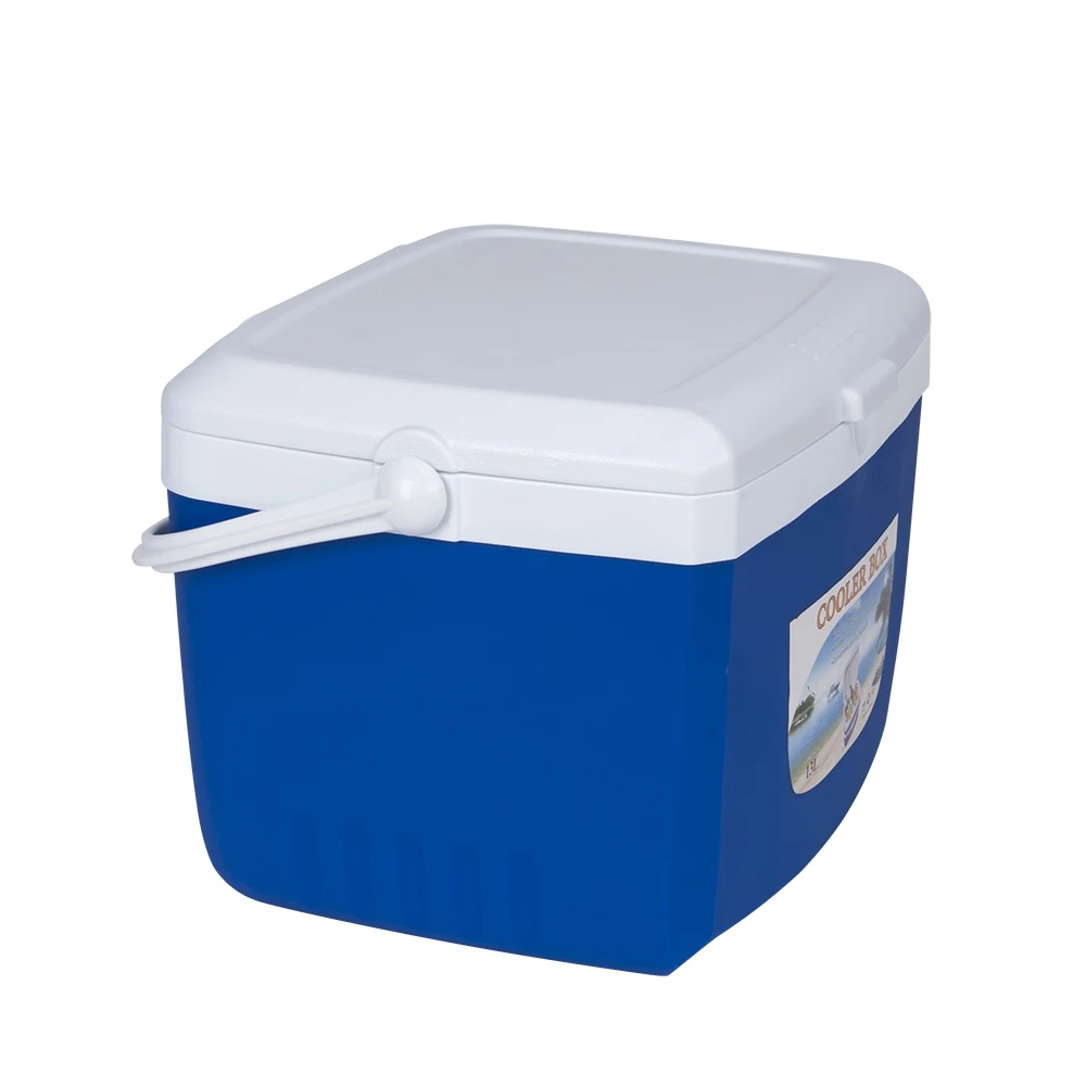 China Cheap Price 13L Outdoor Cooling Box Fashion Food Beverage Chiller Cooler Box for Cans