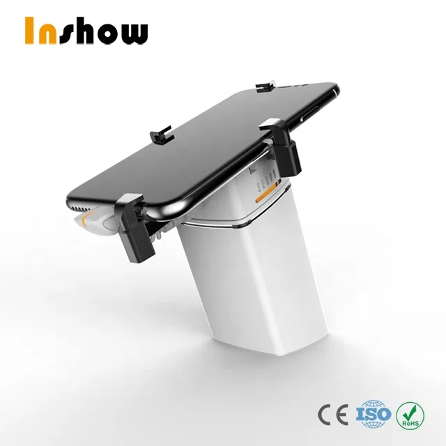INSHOW Universal mobile phone charge base  with light anti theft holder smartphone