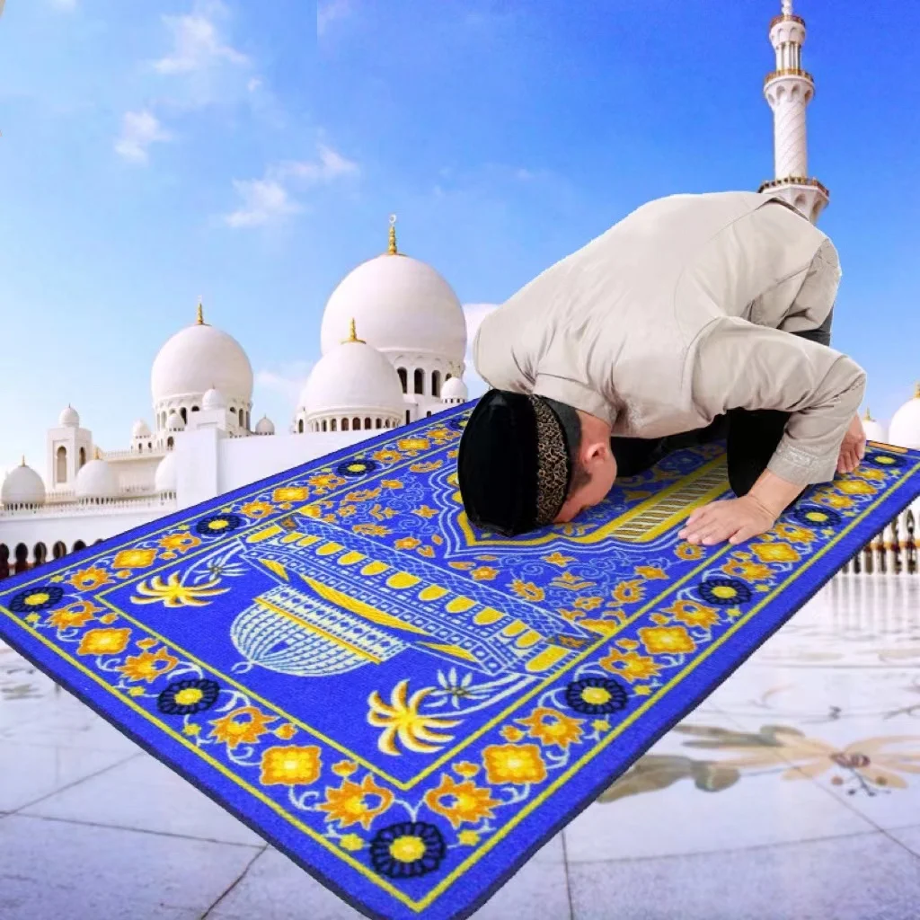 High Quality Islamic Travel Mat  Muslim prayer mat carpet mosque rug Muslim prayer mat