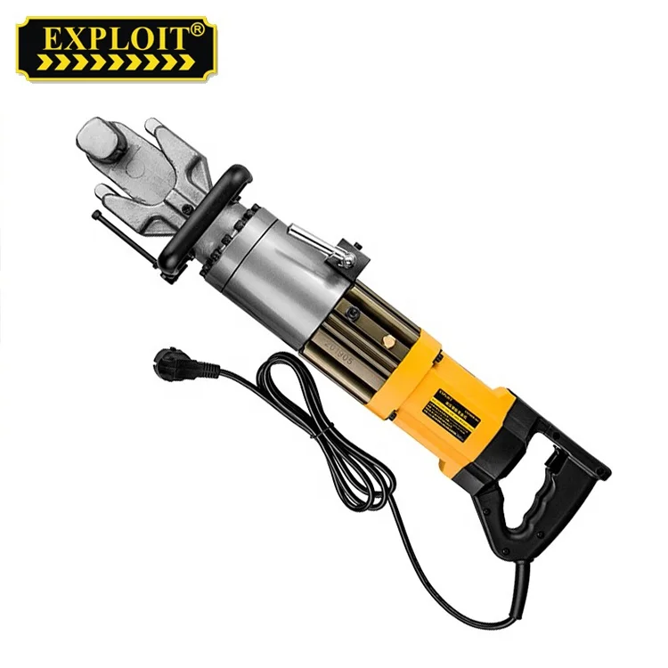 Профессиональный гибочный станок для мелких стержней, портативный Гидравлический Электрический гибочный станок для арматуры, гибочный станок для металлических и стальных стержней