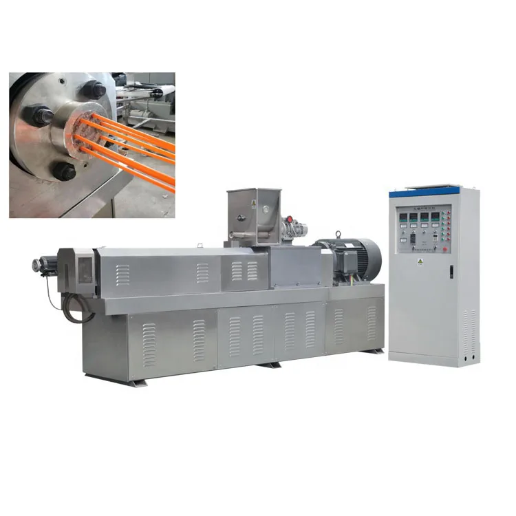 75mm Straws Extruder Rice Straw Making Machine Edible Production Line