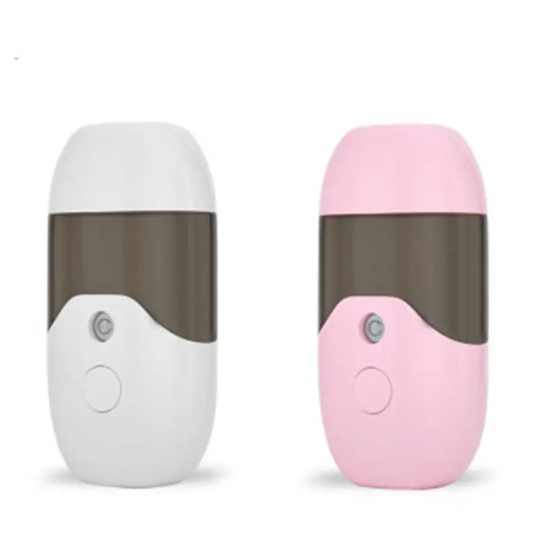 Мини портативный нано-распылитель тумана для лица светодиодный Nanos небулайзер для тела с зеркалом для макияжа мы можем использовать для дезинфекции