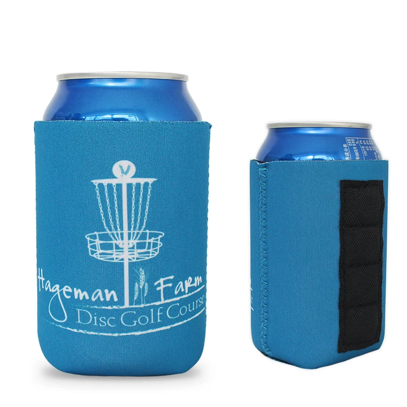 High Quality Custom Magnetic Can Cooler Holder Neoprene Sublimation Stubby Slim Skinny Cozies 12 oz Beer Coozy with Magnet