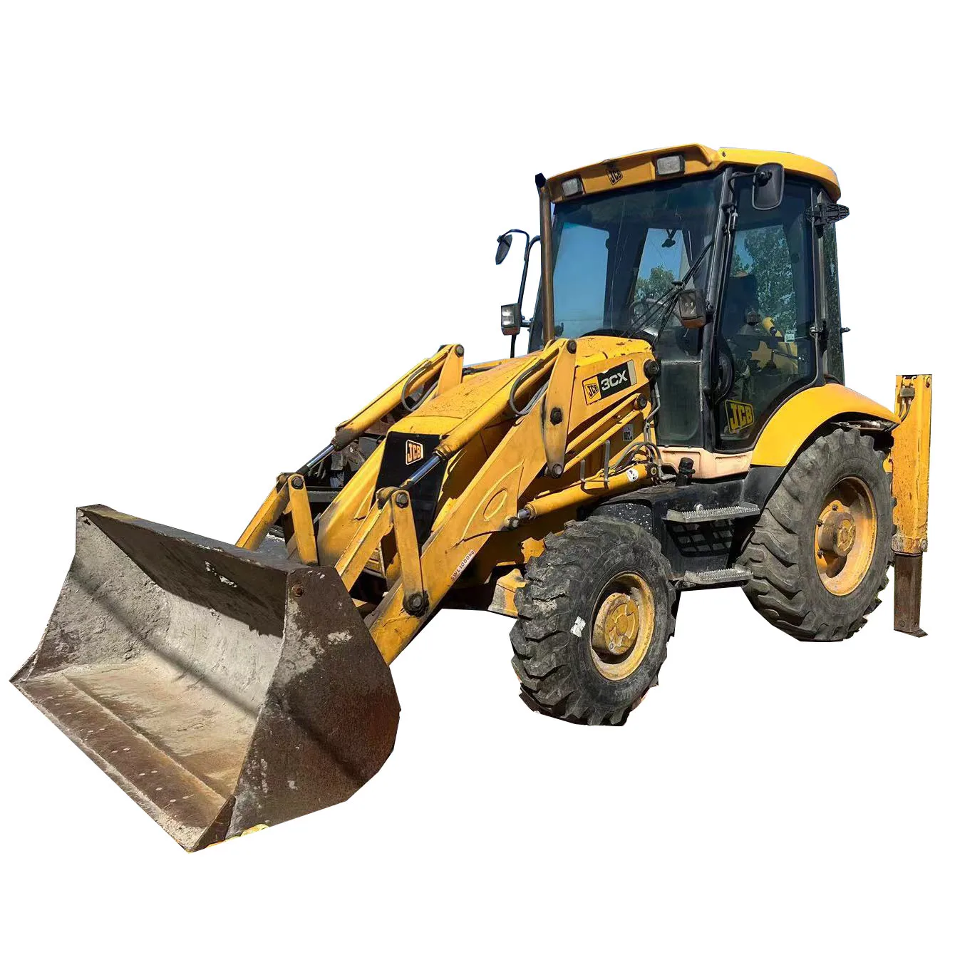 Б/у JCB 3CX экскаватор для продажи колесный погрузчик Jcb3cx