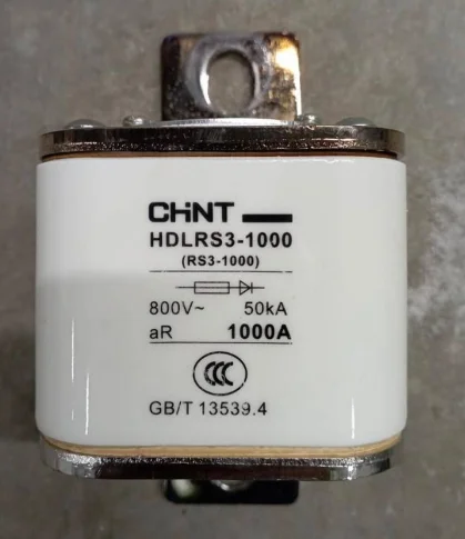 Предохранители: Φ 500A 800V aR / HDLRS3-1000 1000A 500V/Φ 700A 750A 900A 1200A