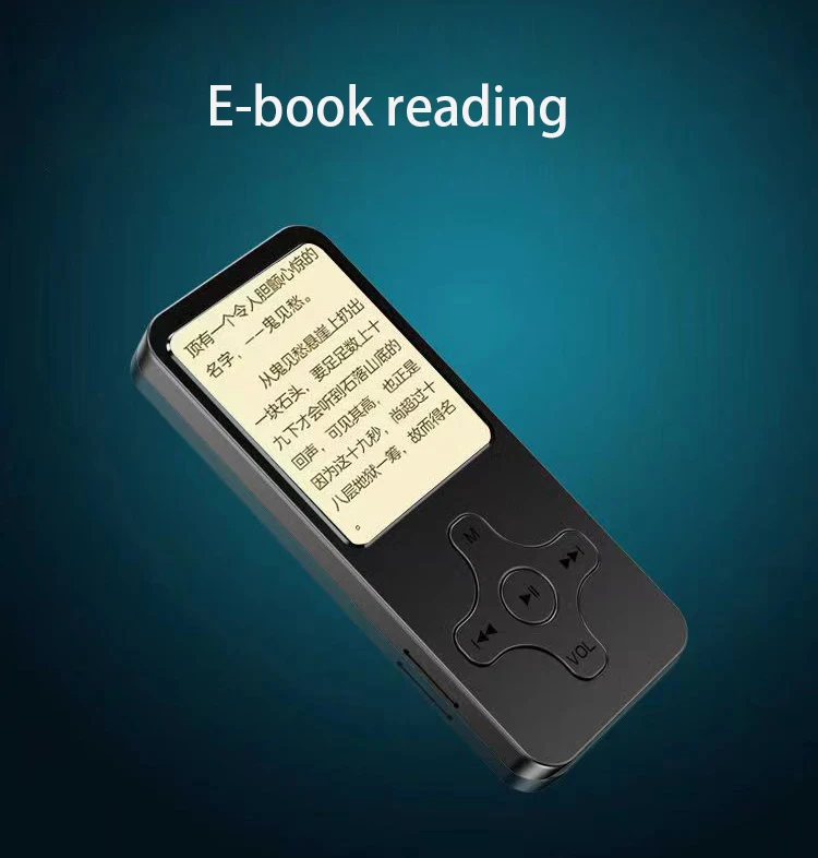 custom High quality digital blue tooth MP4 Player Portable mini Audio Video mp3 music Players with screen