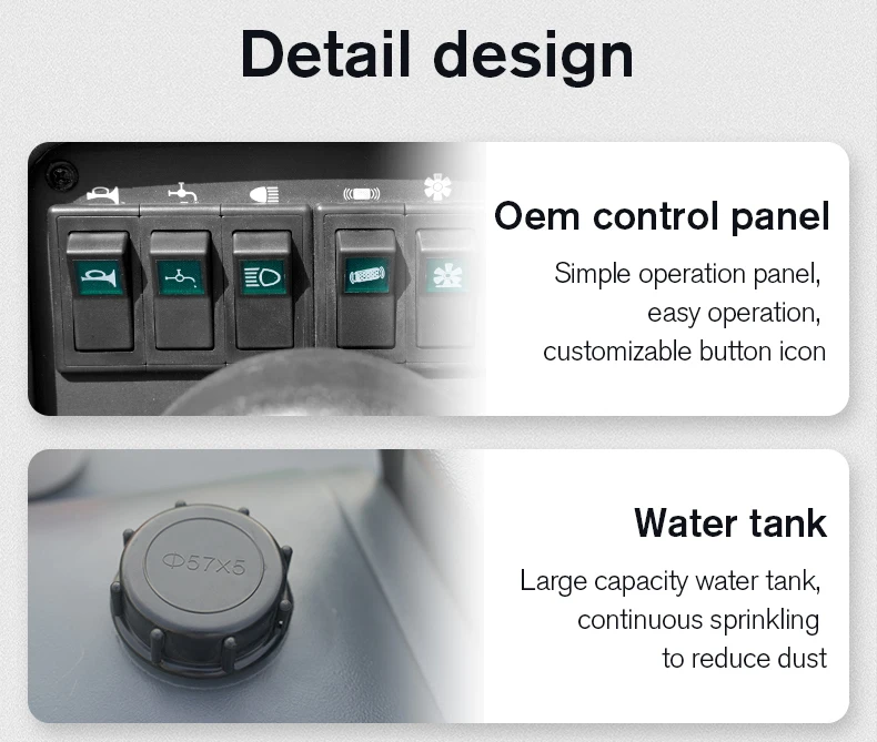 Industrial Automatic Vacuum Floor Sweeper Machine Ride On Electric Street Road Sweeper