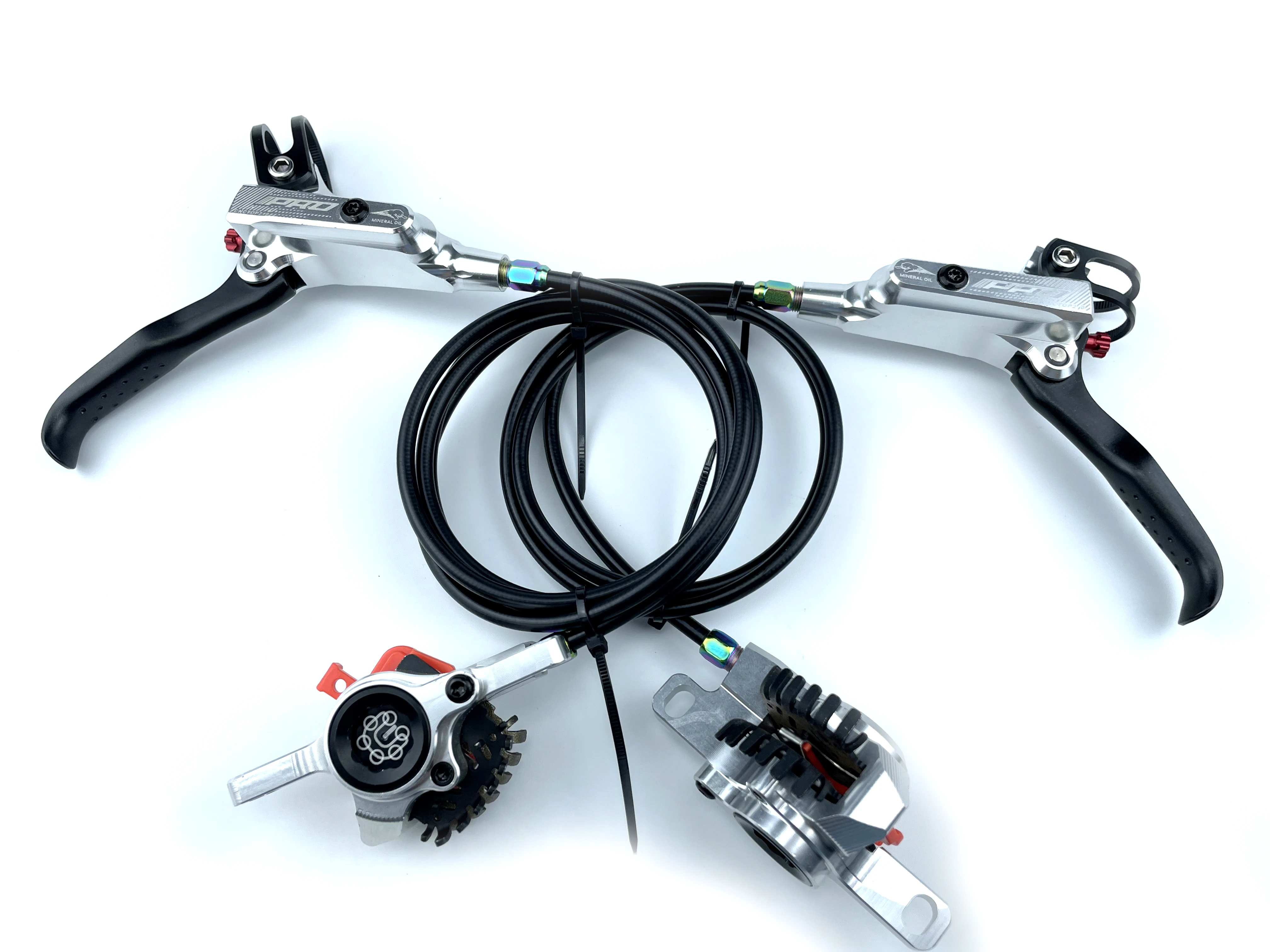 IIIPRO High Quality CNC Aluminum Alloy Hope Big Piston Hydraulic Disc Brake for Wholesale Dropshipping mountain bikes disc brake