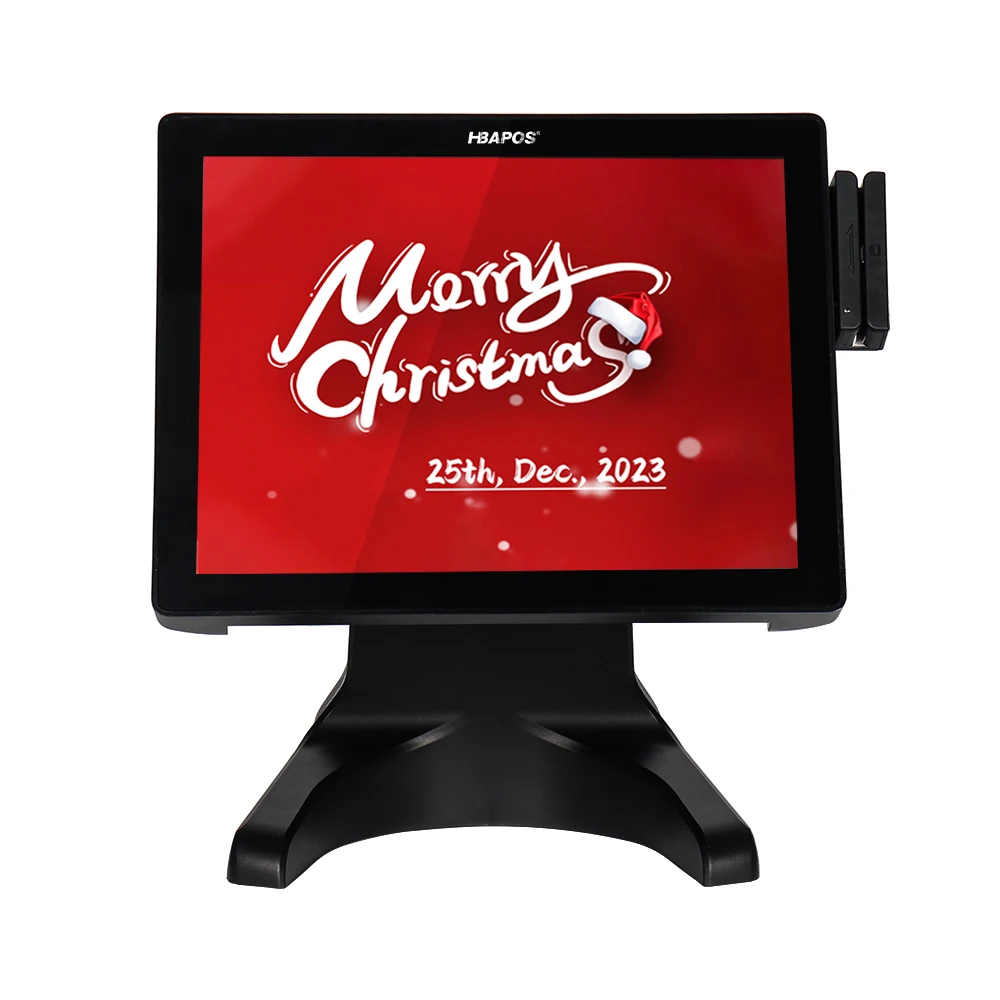 HBAPOS 15 inch 4GB DDR3 Electronic Billing Machine POS System/All in one Cash Register