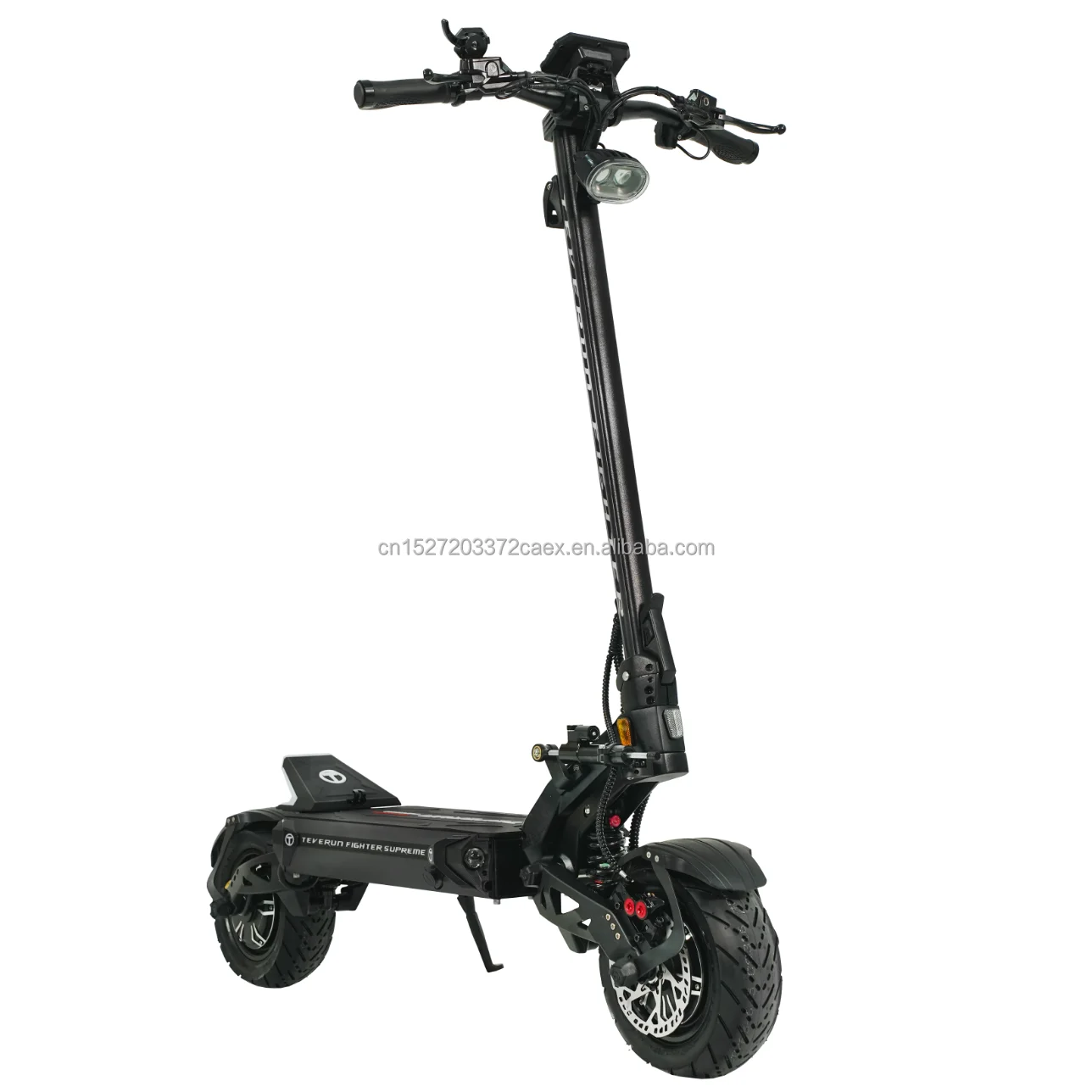 TEVERUN SupremeUltra 72V 60AH Battery Sine wave 4.0TFT Display with MAX8000*2W Dual Motor Brake Electric Scooter FIGHTER 11+