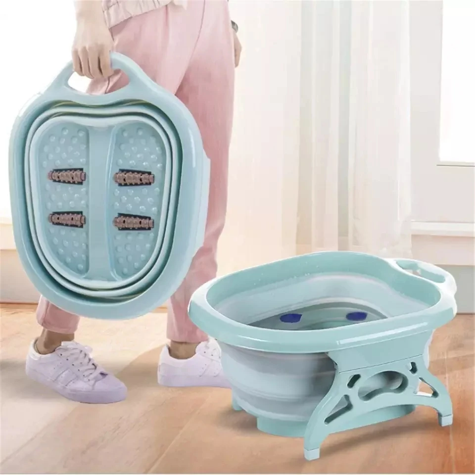Wholesale Foot Care Salon Foot Bath Massage Foot Spa Soaking Pedicure Foldable Basins
