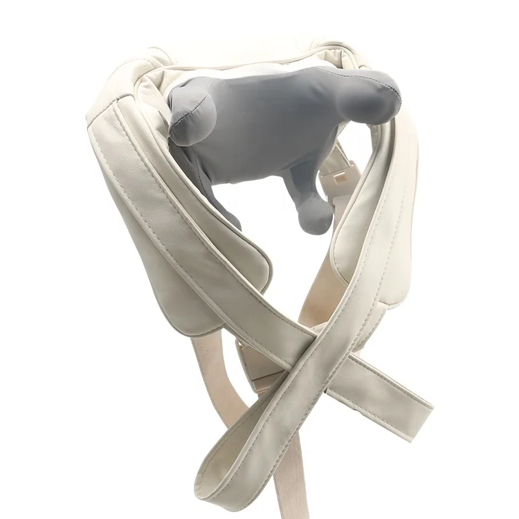 LUYAO trending products 2023 new arrivals electric wireless mini kneading neck massager with heat