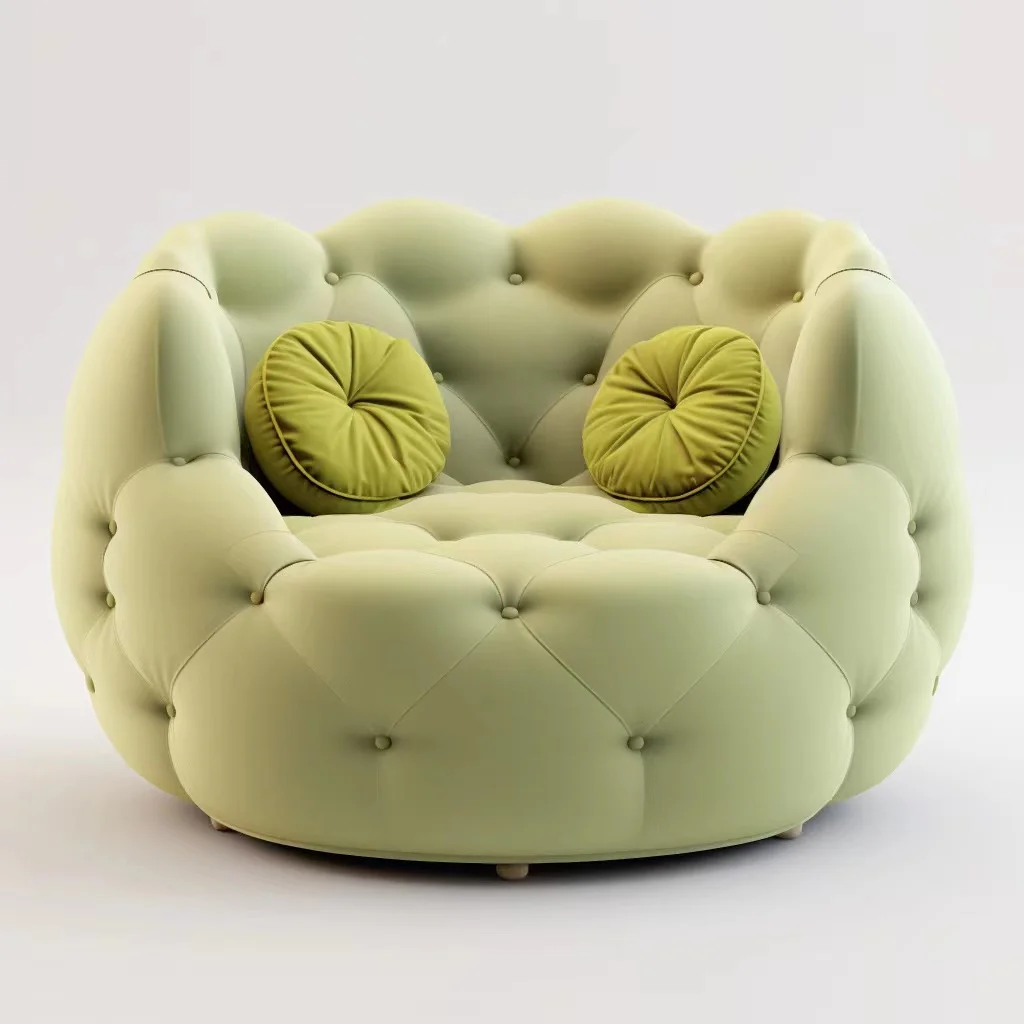 Modern Elegant Fabric Sofa  Luxury  Furniture For Living Room Customized