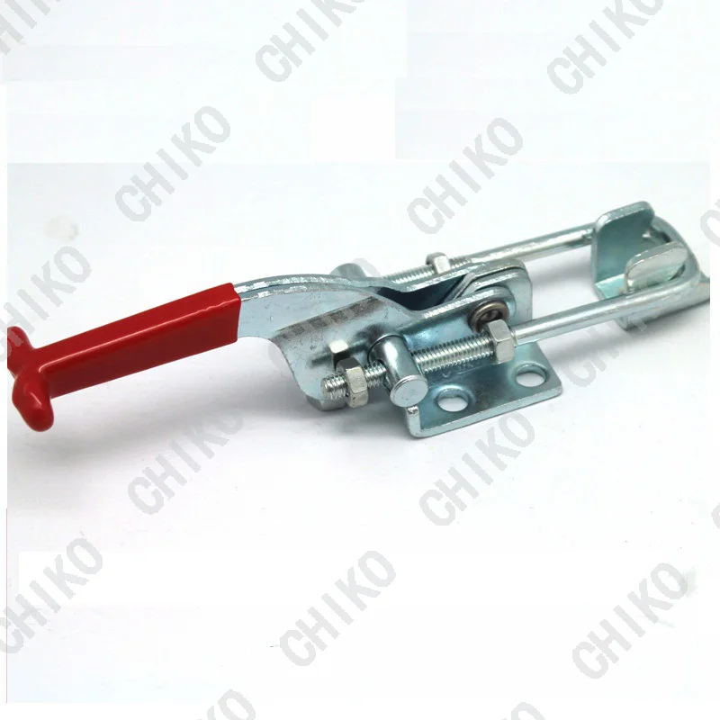 GH-431 Quick Release Latch Type with U Hook Vertical Handle Toggle Clamp Hand Tool Antislip Adjustable Fast Fixture Clamps