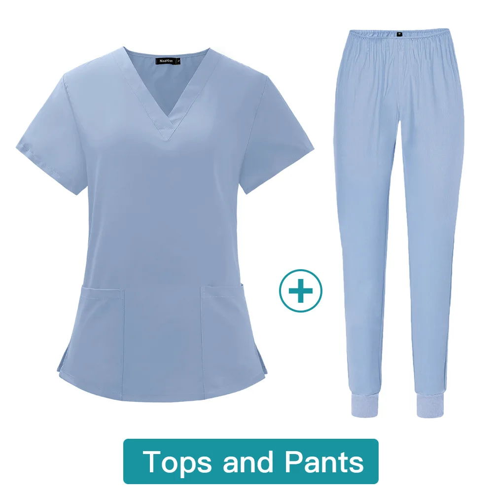 Women Scrub Sets Uniform Design Hospital Uniforms maternity hotel Doctor Nurse Uniforms nursing scrubs