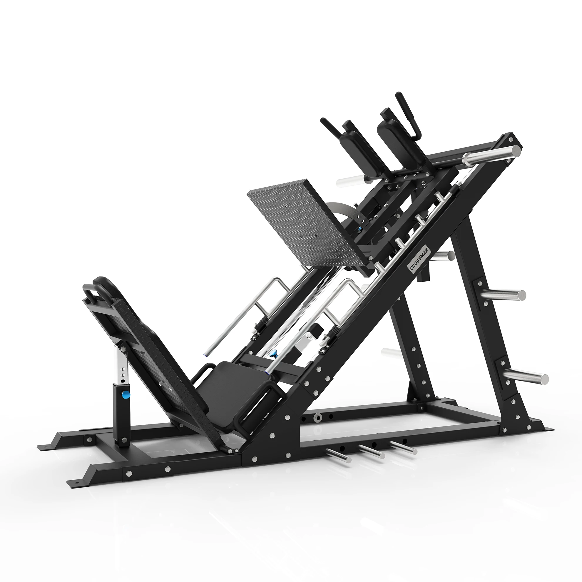 Commercial Use Strength High-Density Power Rack Gym Fitness Equipment 45 degree Leg Press Machine/Hack Squat Machine