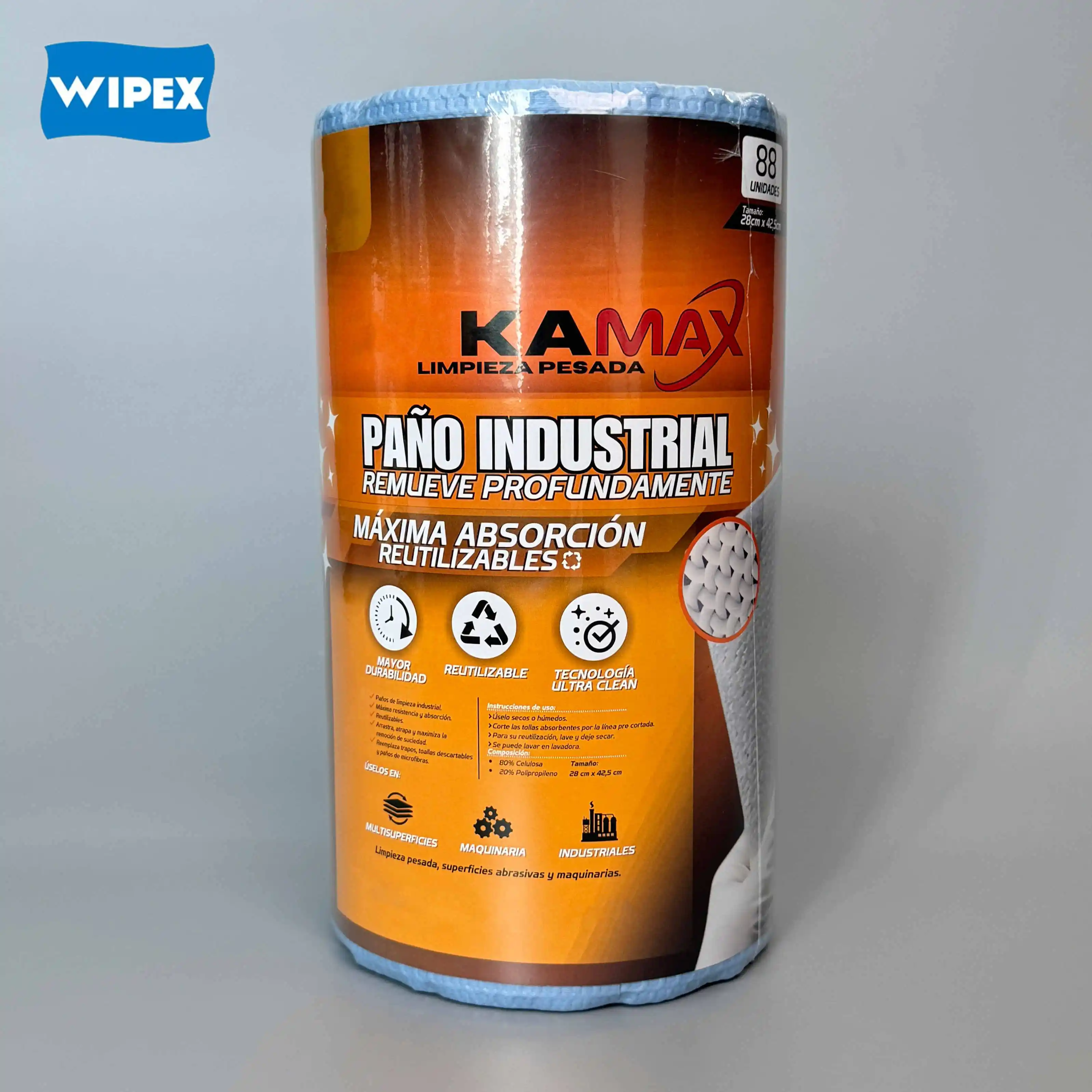 88 Sheets Nonwoven Heavy Weight Disposable Wipes Industrial Cleaning Wiping Cloths