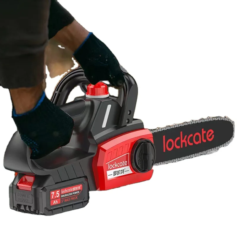 Rechargeable Battery 21 Volt Cordless Electric Chain Saw Suitable For Garden Work