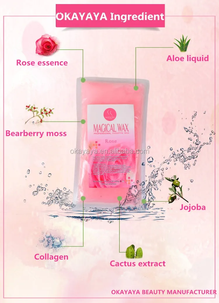 Paraffin Waxes Moisturizing Nourishing Paraffin Wax Bath Hand Foot Beauty Mask