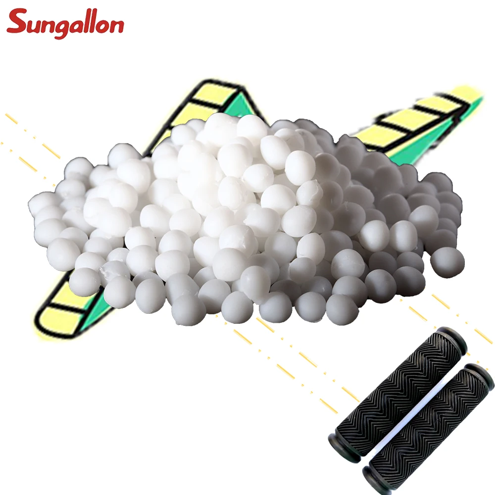 Tpe granules of tpr for bike handlebar grips bicycle grip handle bar end holding locking grips