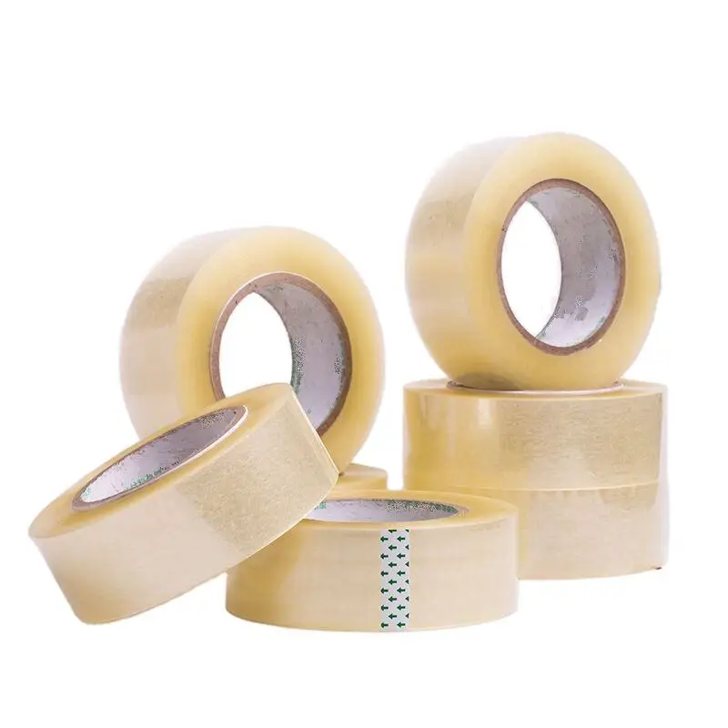 Factory Manufacturing Self Adhesive Tape Plastic Bopp Packing Tape Jumbo Roll Transparent Clear Opp Packing Tape
