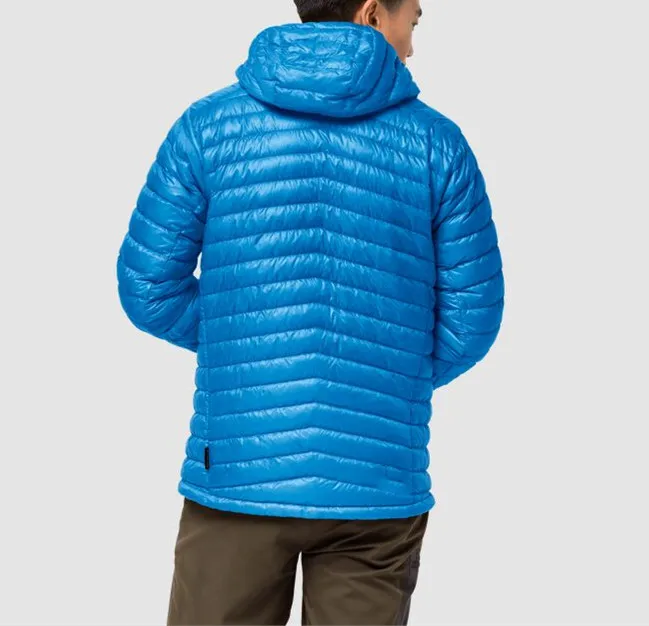  High Quality Insulated Puffer Breathable Packable Men Outdoor Windproof Sporty Coat Mountain Waterproof Down