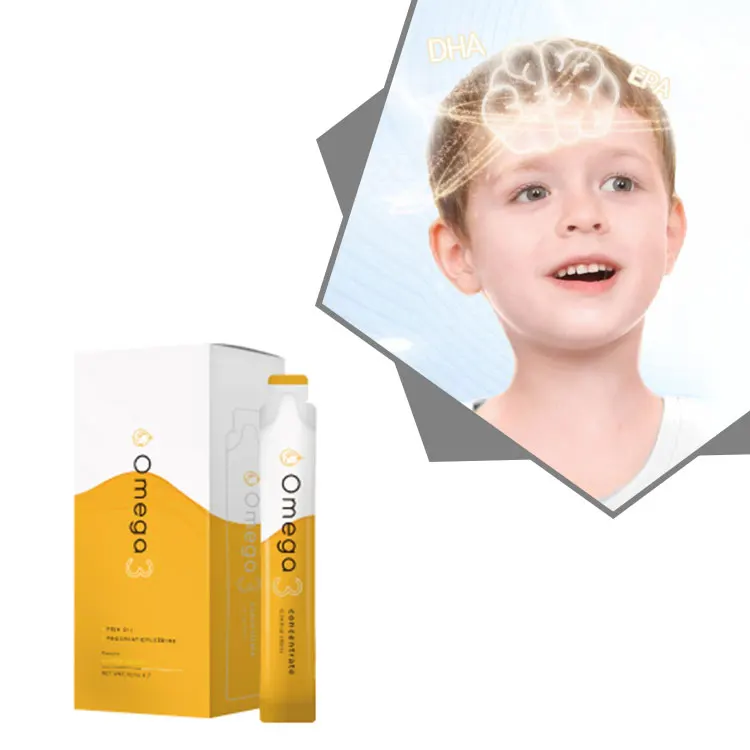 Private Label Customized 10ml Liquid Omega 3 Fish Oil Concentrate Drink