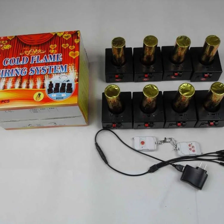 Wedding Party Wireless Indoor Stage Remote Controller Factory Fireworks Firing System