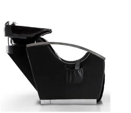 
Beauty salon barber shop black electric shampoo chair automatic massage shampoo bed 