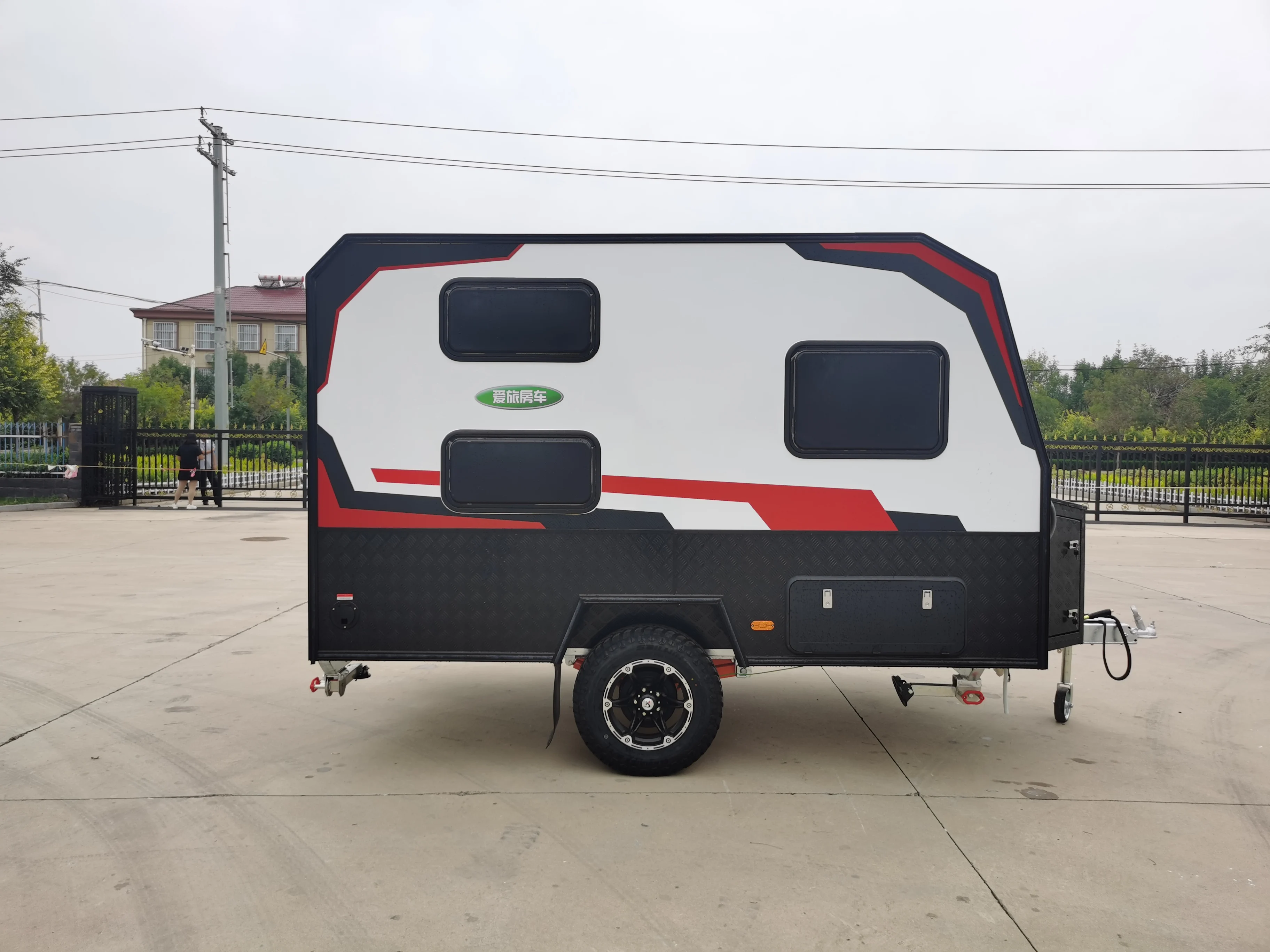 camping kitchen Factory  made hot sale Campers Motorhomes Caravans Rv Travel Trailer Rv Caravan And Motorhome car trailer vehicle