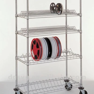 SMD SMT Reel Storage Shelving Trolley