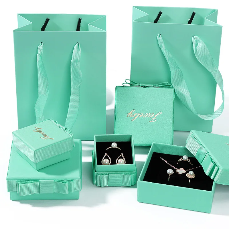 Excellent Jewelry Box Manufacturers with Discount Factory Price Luxury Ring Jewelry Necklace Earrings Box