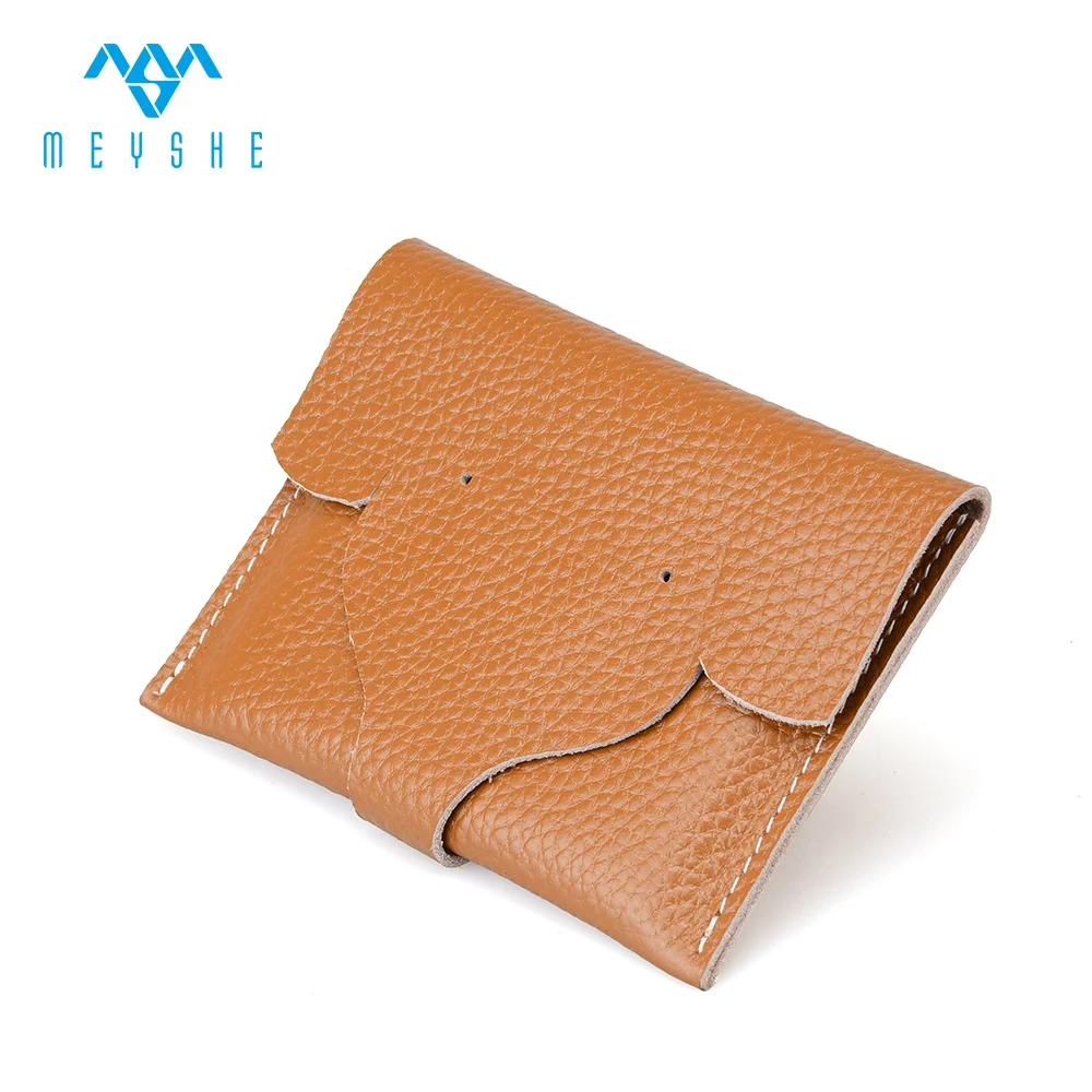 Миниатюрные кошельки из натуральной кожи высокого качества с милыми животными, Детский кошелек для монет