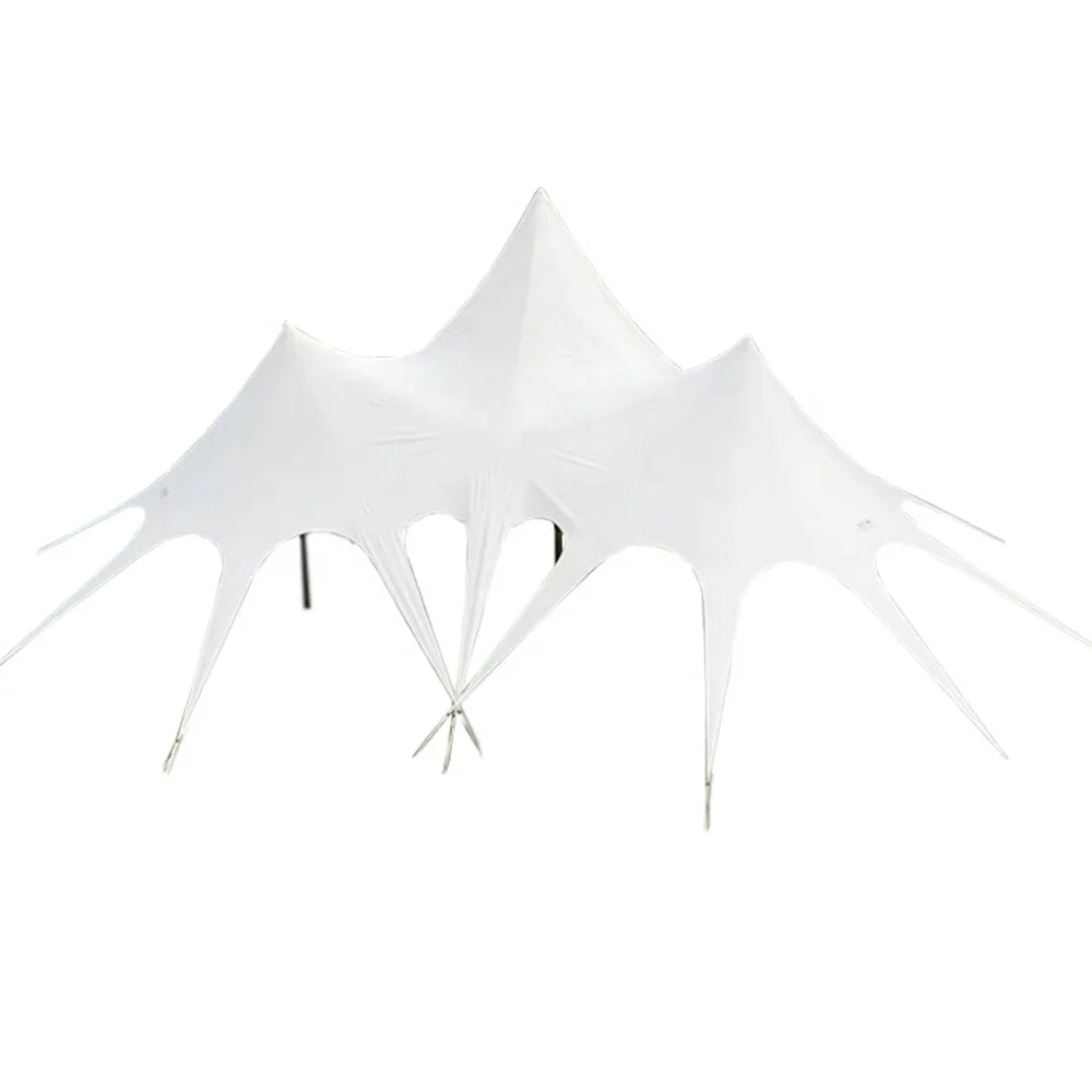 Factory Spot Triplets Lotus Canopy Outdoor Camp Tent Camping Picnic Shade Rain Multi-Purpose Perga Party Fashion Light Luxury