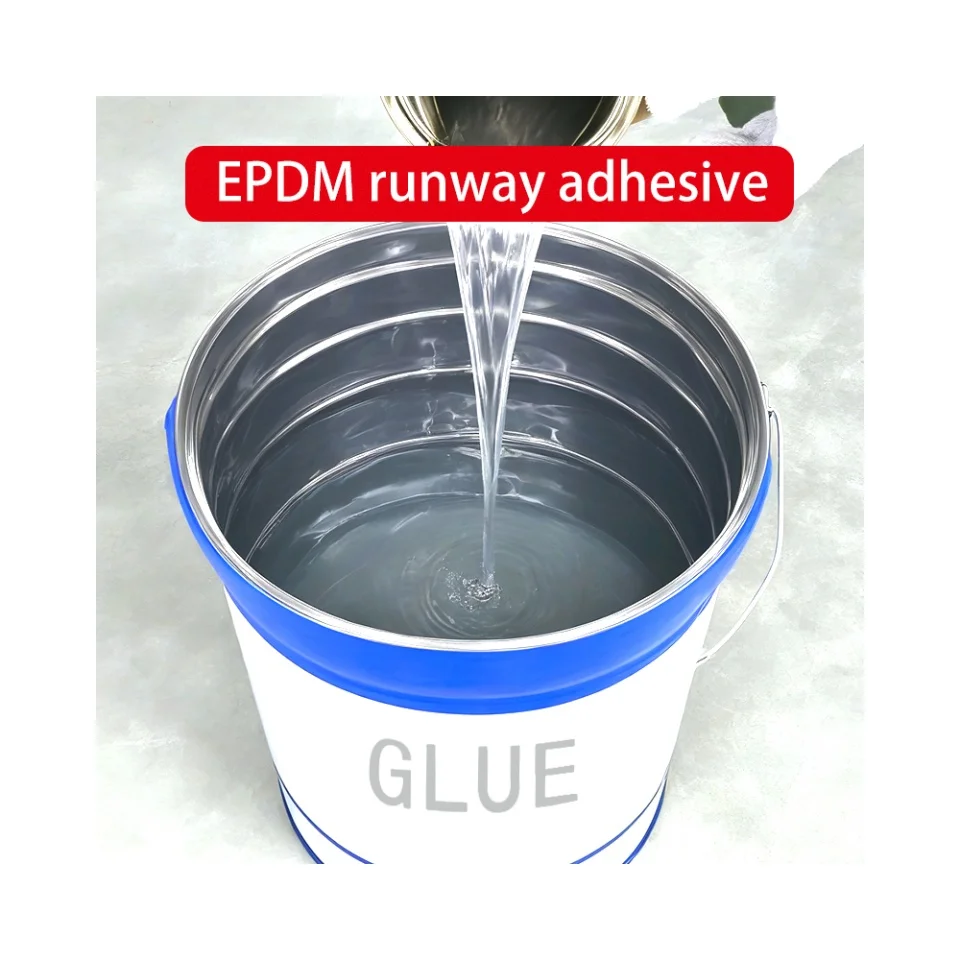 Uv Resistant Single Component Glue Epdm Rubber Glue Epdm Running Track Binder Single Component Polyurethane Glue