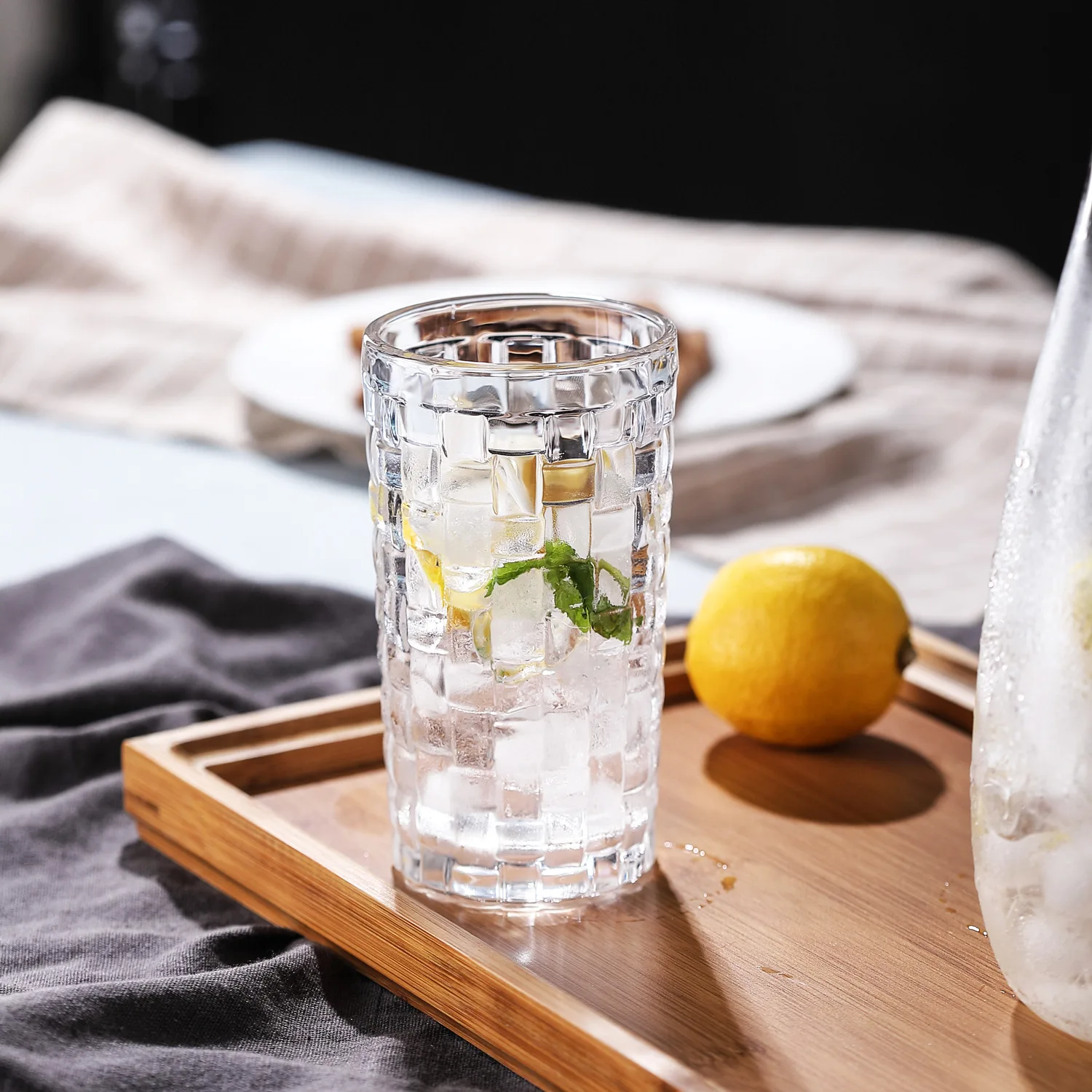 2023 New Design  Colorful Whiskey Glass Juice Drink Cup Home Water Glasses Dream Glass Cups