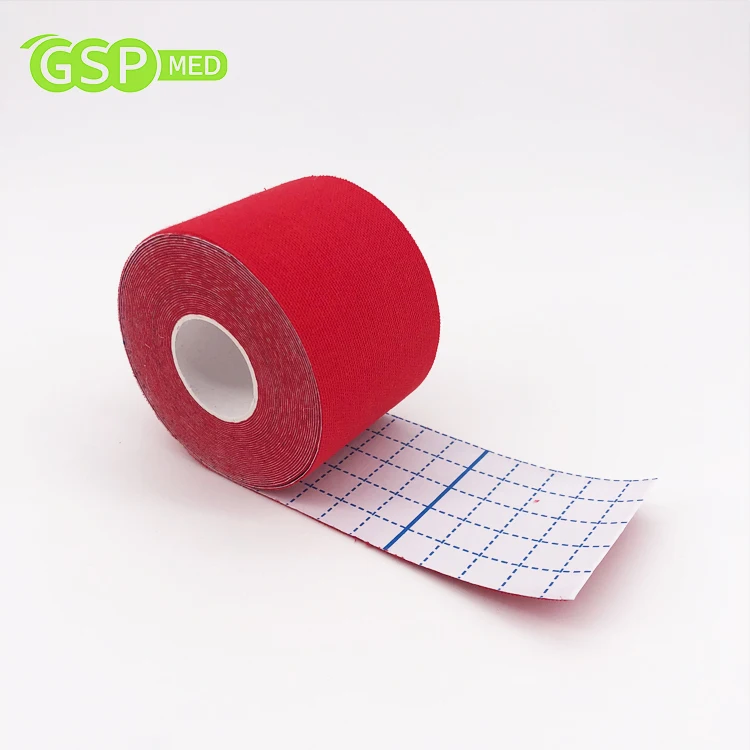 5cm*5m 100% cotton kinesiology tape elastic kinesiology tape sports