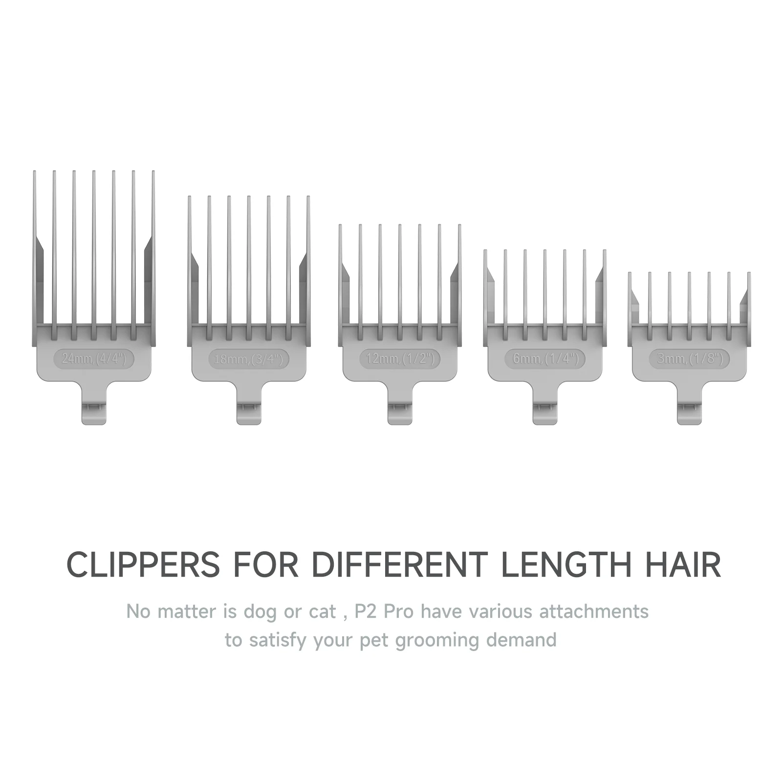 NEAKASA (FKA Neabot) P2 Pro Pet Cat Dog Hair Grooming Clipper Vacuum