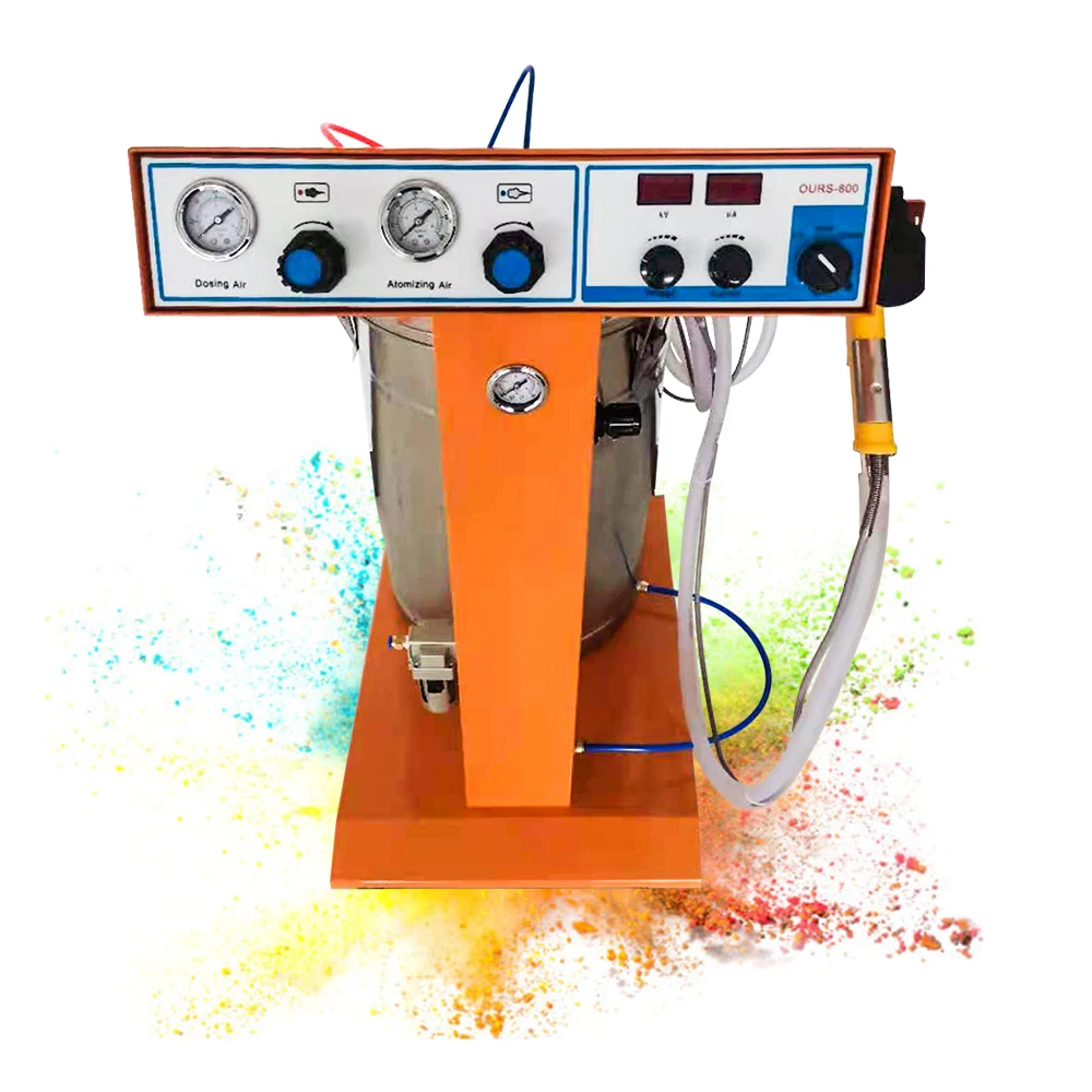 Metal Coating Machinery Electrostatic Powder Painting Machine Powder Painting Gun Ours800