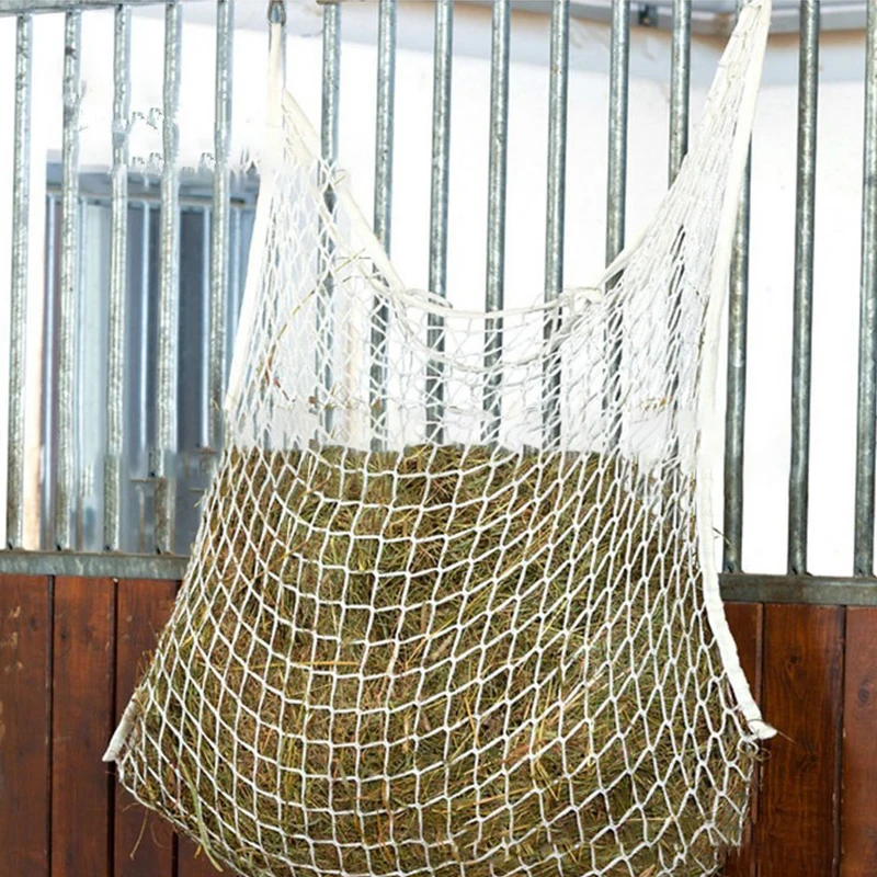 
Equestrian supplies horse grass woven net hay feeding horse bag grass net bag 