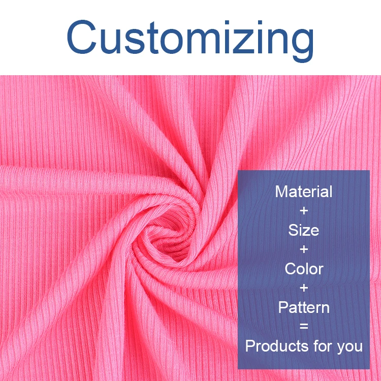 Modal Fabric Spandex ribbed knitted Soft 95 5 modal knit fabric For