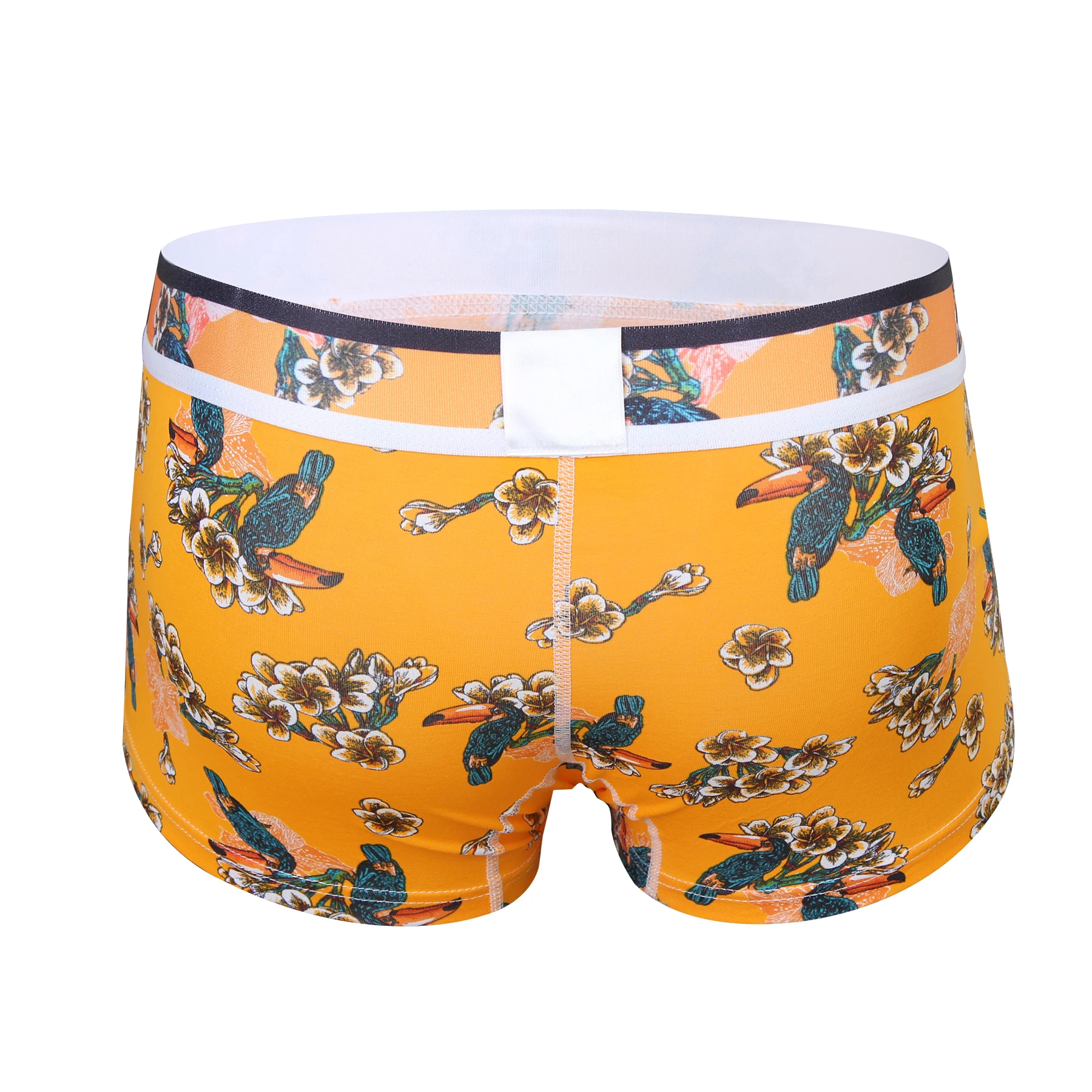 High Quality Custom Wholesale Elephant Nose Boxer Shorts Cotton Low Rise Sexy Airplane Underwear Penis Pouch Underwear For Men