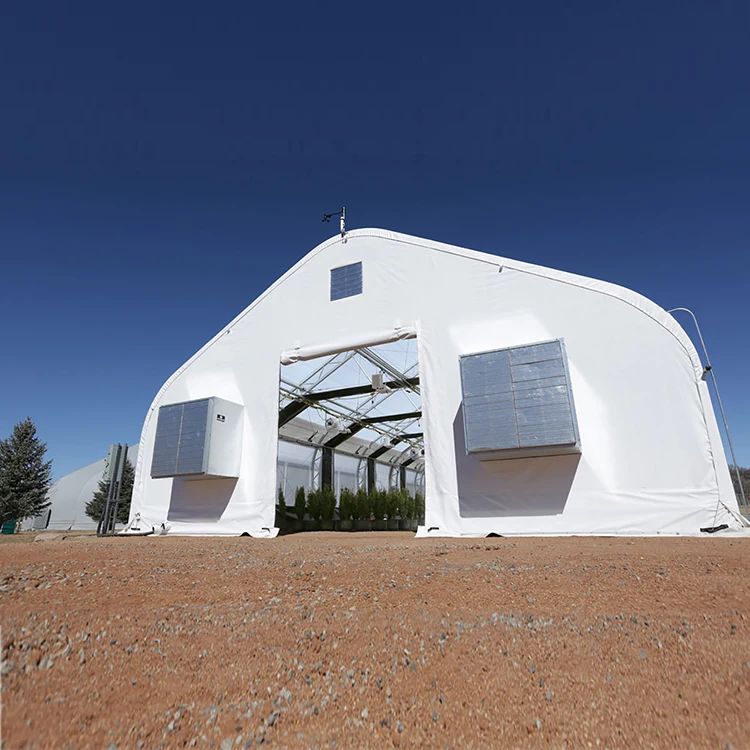 Skyplant сельское хозяйство Поли Туннель поликарбонат Multi диапазон света лишения плотные теплицы