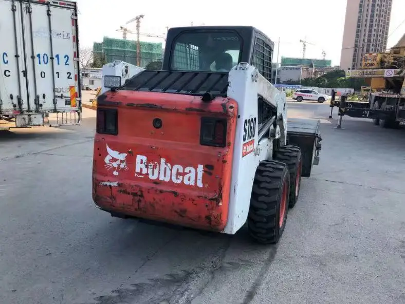 Хорошее качество б/у B0b погрузчик S160 для продажи Боб-погрузчик по