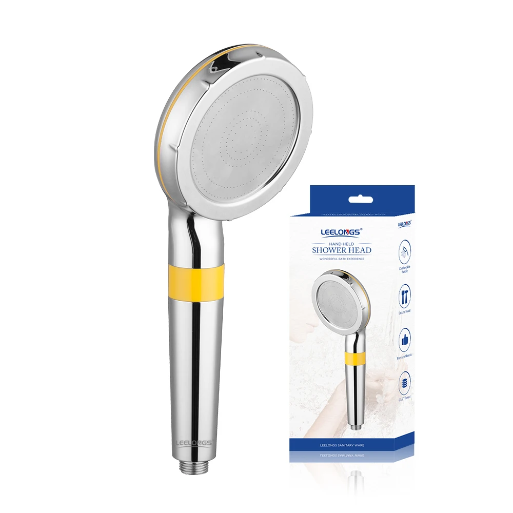 New Design Hot Online Selling Big Rain Ceramic Filter Head Shower 100% Water Saving Handheld Shower Head
