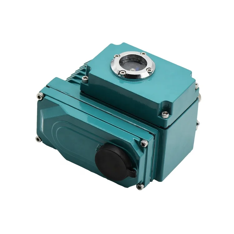 Proportional 4-20ma Motor Actuador Electrico Rotary 120Nm Torque Electric Ball Valve Actuator